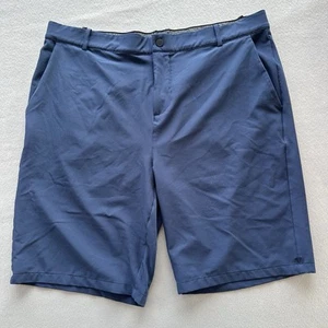 Vice Men’s Flat Front Golf Shorts Size 2XL Blue - Picture 1 of 12