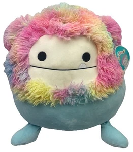 NEU Zozo Squishmallows 20 Zoll Regenbogen Bigfoot Yeti Kelly Toy Tye Dye Plüsch Neu mit Etikett - Bild 1 von 4
