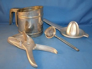 Lote de utensilios de cocina vintage, aluminio Foley, artículos Irvin - Imagen 1 de 1