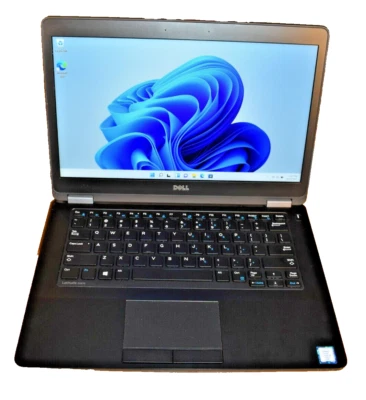Dell Latitude E5470 Core i5-6300U 2.4Ghz 8GB 128GB SSD 1920x1080 Windows 11 Pro - Image 1 of 4