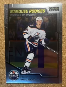 2020-21 O-Pee-Chee Platinum Marquee Rookies Ryan McLeod #173 - Picture 1 of 2