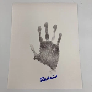 Stan Musial Signed Original Actual Handprint 11x14 With PSA DNA COA - Picture 1 of 5