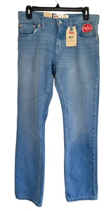 Levis 511 Jeans Boys 18 Reg 29x29 Light Blue Slim Fit Vertical Stretch New - Picture 1 of 7