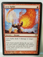 Magic The Gathering TCG Champions of Kamigawa - Lava Spike 178/306 Common