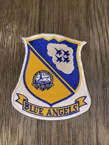 US NAVY BLUE ANGELS F-18 HORNET Flight Demonstration Team Squadron Patch - Picture 1 of 2