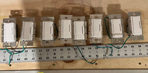 LUTRON MAESTRO MACL-153M-WH Lot Of 7 + MA-R