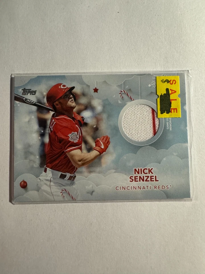 K215,323 - 2020 Topps Walmart Holiday Relics #WHRNS Nick Senzel - Image 1 of 1