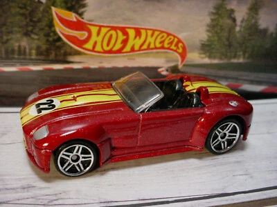 2009 Hot Wheels #170 Mystery Cars FORD SHELBY COBRA CONCEPT ☀Rose red☀loose - Image 1 of 4