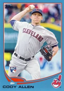 (69) 2013 Topps Update CODY ALLEN Walmart Blue Rookie Indians #US9 LOT - Picture 1 of 1