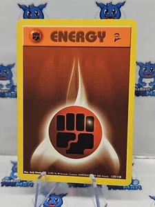 Pokemon Base Set 2 - Fighting Energy - 125/130 - MP - Picture 1 of 3