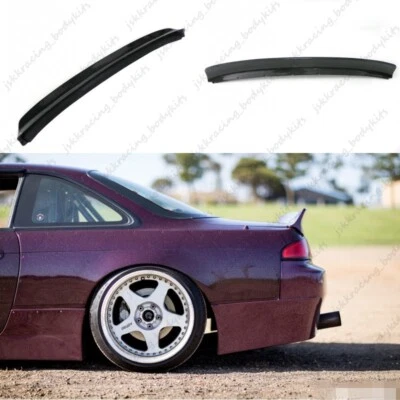 Labio difusor alerón trasero de fibra de carbono para Nissan Silvia S14 S14A Foto 1 de 4