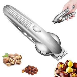 Protable Kitchen Tool Clip Nutcracker Nut Sheller Chestnut Opener Walnut Pliers