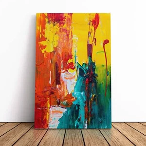 Abstrakte Kunst Vol.16 S.Johnson Leinwand Wandbild Kunstdruck gerahmtes Bild Wohndeko - Bild 1 von 7