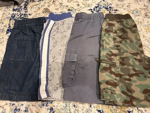 Boys Lots Of Hanna Andersson 4 Pairs Shorts size 130 (7/8y) - Picture 1 of 2