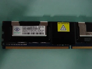 Dell GM431 2gb PC2-5300F 667mhz 2Rx4 Server Memory DIMM 4z - Picture 1 of 2