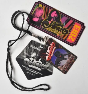 HEART Rock Band Heartbreaker Tour 2013 Commemorative LE Ticket & VIP Lanyard Rar - Picture 1 of 8
