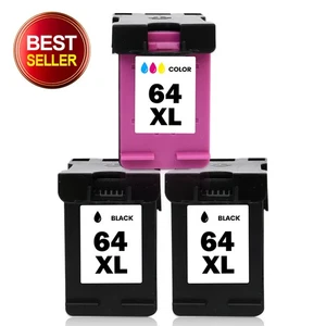 3x wkłady atramentowe 64 XL do drukarki HP Envy 6220 6230 6232 7155 7164 7820 7830 - Zdjęcie 1 z 3