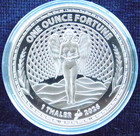 1 Oz Silber 999 FORTUNE Good Luck 1 Thaler 2026 1 Unze Ag Silber Polierte Platte