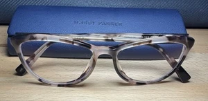 Warby Parker Louise M 286 Blush Tortoise Eyeglasses Frames 52-15-140 & Hard Case - Picture 1 of 5