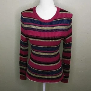 It's Our Time Multicolored Striped Sweater - Jr. XL - NWT - Picture 1 of 8