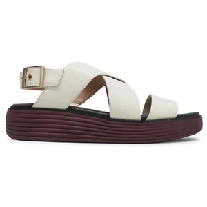 Cole Haan Womens Sandals OriginalGrand Platform Buckle Slingback Leather - Picture 1 of 13