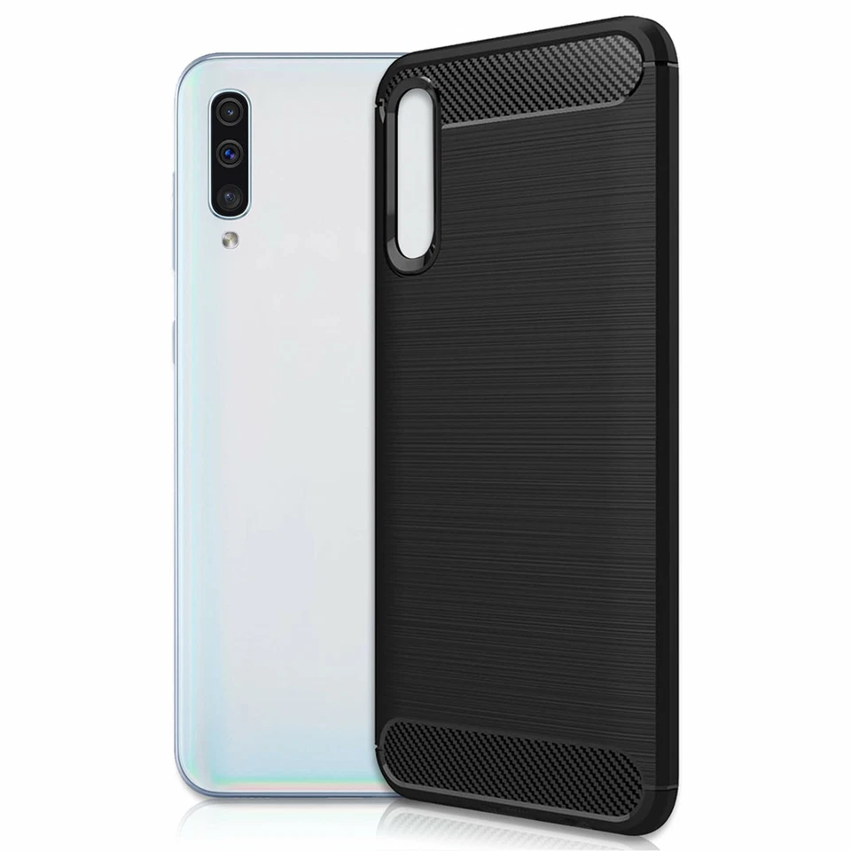 Custodia di TPU per OnePlus 7 Pro (GM191, 6.67'') - nero (carbonstyle) - Immagine 1 di 1