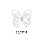 3D Nail Art Crystal Butterfly Decorations Charms DIY Manicure Accessories