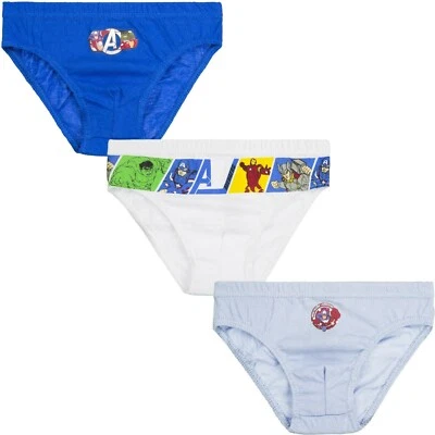Avengers 3 Stück Unterhose Jungen Slip Schlüpfer 92-98 104-110 116-128 #93