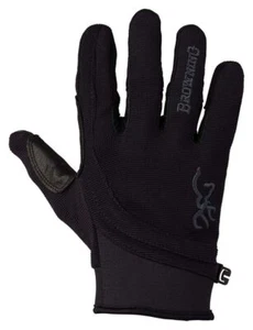 Browning Ace Shooting Gloves-Black/Black - Picture 1 of 7