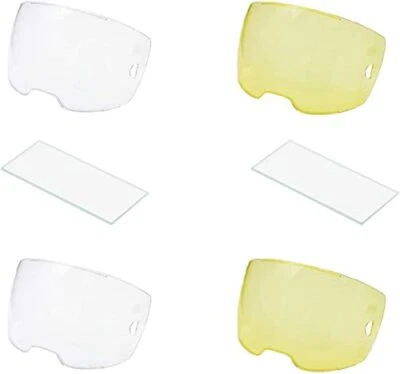 Variety Lens Pack for Esab Sentinel A60 Welding Helmet (Amber and Clear)