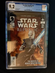 Star Wars Republic #60 -Origin Of Ventress - CGC 9.2 - White Pages - Picture 1 of 1