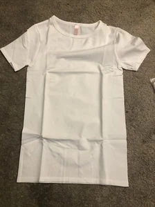 Victoria Secret Short Sleeve Crew White Vintage Small - Picture 1 of 5