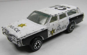 Unbranded White #15 Police Wagon Car 1:64 Scale Diecast Toy Vehicle China - Picture 1 of 3