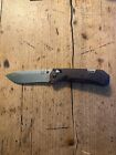 Benchmade Grizzly Creek 15060-2 Knife, Drop-Point Blade Plain Edge Satin Finish 