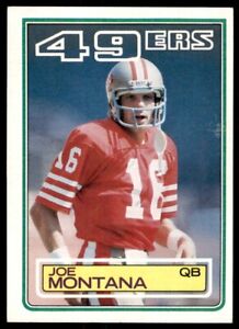 1983 Topps Joe Montana 49ers #169 *NOLES2148*