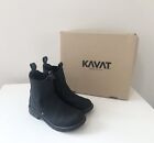Kavat Sz Eu 30 Husum Xc Black Leather Boots About Sz 12/12.5 Kid Swedish Brand