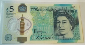 AK47 2016 £5 Queen Elizabeth II Winston Churchill Bank of England AK47 899971 - Bild 1 von 3