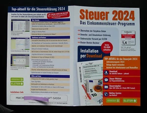 Steuer 2024 Einkommenssteuer Steuererklärung Steuerprogramm Aldi Download 24 - Bild 1 von 2