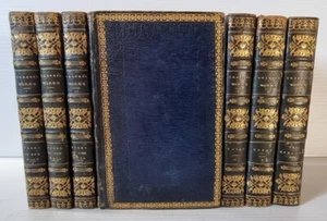 1817-20 / Works of GEORGE CRABBE in Seven Volumes / Fine Binding! - Picture 1 of 12