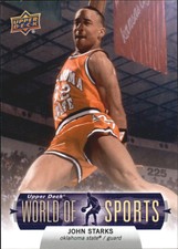 2011 Upper Deck World of Sports Multi-Sport Card #56 John Starks