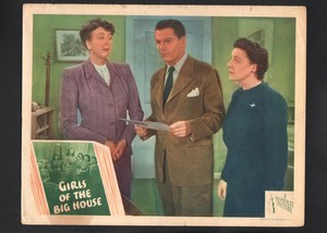 Girls of the Big House Lobby Card-1945-Lynne Roberts