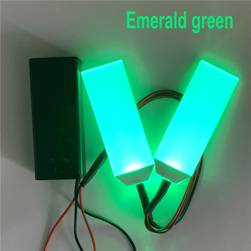 1:1 Luz LED Ojos Para Iron Man Batman Pantera Negra Casco Halloween Máscara Ojo Foto 1 de 4