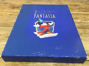 Walt Disneys Masterpiece Fantasia Commemorative Lithograph Deluxe Book Discs COA - Picture 1 of 6