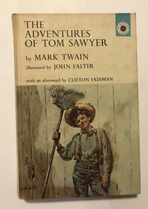 The Adventures Of Tom Sawyer By Mark Twain Hardcover 1962 - Foto 1 di 3