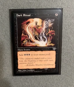 Magic: The Gathering MTG Dark Ritual Mana Source - Mirage 1996 - Near-Mint/NM A+ - Picture 1 of 1