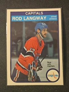 82-83 O-Pee-Chee Rod Langway 💥💥💥 Montreal Canadiens - Picture 1 of 6