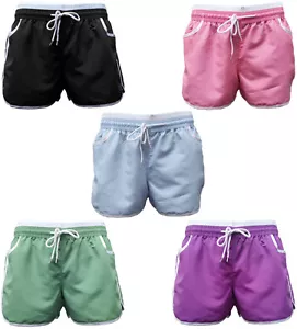 BNWT Womens Shorts Hot Pants For Summer Sport Training Running Fitness Beach Gym - Picture 1 of 6