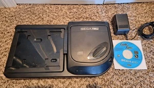 Sega Genesis CD Model 2 Console With OEM Power Cord Sewer Shark Ex Shape TESTED - Picture 1 of 7