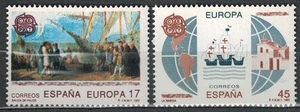 SPAGNA 1992 Europa 2v MNH** - Foto 1 di 1