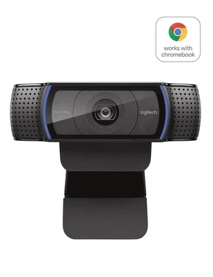 Logitech C920 HD Pro Webcam, Videochiamata Full HD 1080p/30fps, Audio Stereo ‎Ch - Immagine 1 di 4